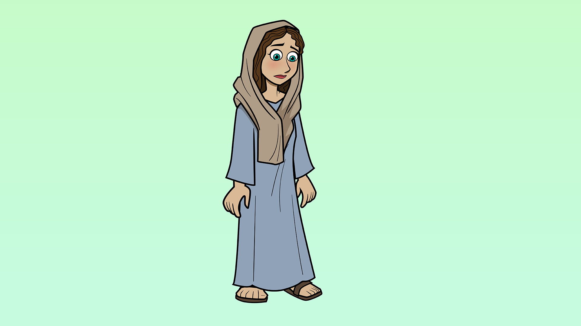 bible woman clipart